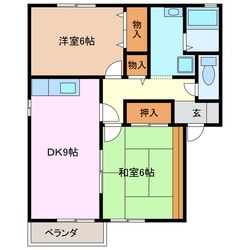 泊駅 徒歩29分 1階の物件間取画像